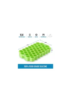 Zulay Kitchen Honeycomb Shaped Silicone Ice Cube Tray Set -Lux Décor Collection shop Belk 1022