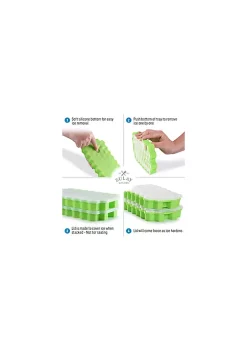 Zulay Kitchen Honeycomb Shaped Silicone Ice Cube Tray Set -Lux Décor Collection shop Belk 1024