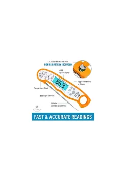 Zulay Kitchen Digital Meat Thermometer -Lux Décor Collection shop Belk 1030