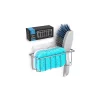 Zulay Kitchen Solid 2-in-1 Stainless Steel Sponge Holder Sink Caddy -Lux Décor Collection shop Belk 1073