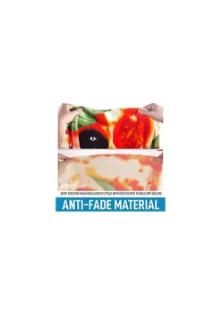 Zulay Kitchen Novelty Premium Soft Flannel Big Pizza Blanket -Lux Décor Collection shop Belk 1090