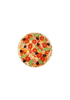 Zulay Kitchen Novelty Premium Soft Flannel Big Pizza Blanket -Lux Décor Collection shop Belk 1091