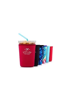Zulay Kitchen Reusable Iced Coffee Sleeve - 5-inch Medium Size -Lux Décor Collection shop Belk 1117