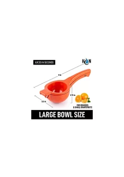 Zulay Kitchen Hydration Nation Lemon Squeezer - Single Bowl -Lux Décor Collection shop Belk 1128