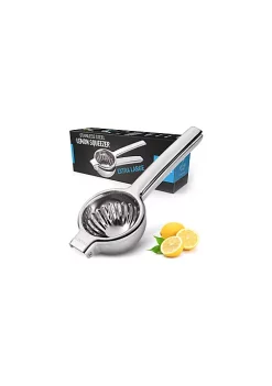 Zulay Kitchen Extra Large Heavy Duty Stainless Steel Lemon Squeezer for Small Oranges, Lemons, Limes -Lux Décor Collection shop Belk 1142
