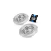 Zulay Kitchen Sink Drain Strainer (2 Pack) - Wide Rim 4.5” Diameter -Lux Décor Collection shop Belk 1160