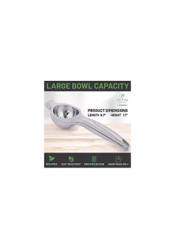 Zulay Kitchen Lemon Squeezer - Single Bowl -Lux Décor Collection shop Belk 1168