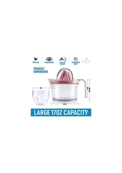 Zulay Kitchen Citrus Juicer Reamer (17oz Capacity) -Lux Décor Collection shop Belk 1206