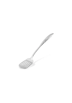 Zulay Kitchen Slotted Turner Metal Spatula (14.8 inch)