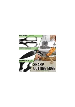 Zulay Kitchen Stainless Steel Kitchen Shears With Protective Cover -Lux Décor Collection shop Belk 1301