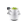 Zulay Kitchen 3-Piece Plastic Mixing Bowl Set -Lux Décor Collection shop Belk 1315