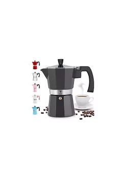 Zulay Kitchen Classic Stovetop Italian Style Espresso Maker 2020 Model -Lux Décor Collection shop Belk 1327