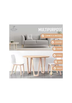 Zulay Kitchen Zulay Home Felt Furniture Pads for Hardwood Floors (5mm Thick) - 133 Piece -Lux Décor Collection shop Belk 1375
