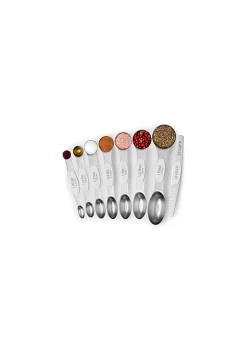 Zulay Kitchen Magnetic Measuring Spoons - Set of 8 -Lux Décor Collection shop Belk 1411