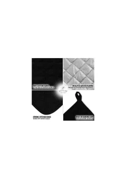 Zulay Kitchen Pot Holder - Single Pack Quilted Terry Cloth Potholders 7x7 Inch -Lux Décor Collection shop Belk 144