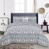 Lux Décor Collection 4-Piece Reversible Quilt Set