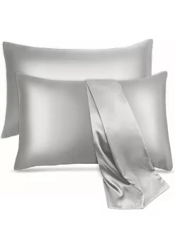 Lux Décor Collection 2 Pack of Soft Cooling Satin Pillowcases