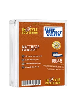 Lux Décor Collection Bamboo Mattress Protector â€“ 100% Waterproof â€“ Mattress Cover
