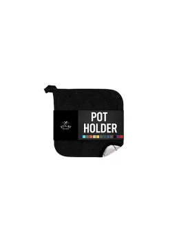 Zulay Kitchen Pot Holder - Single Pack Quilted Terry Cloth Potholders 7x7 Inch -Lux Décor Collection shop Belk 150