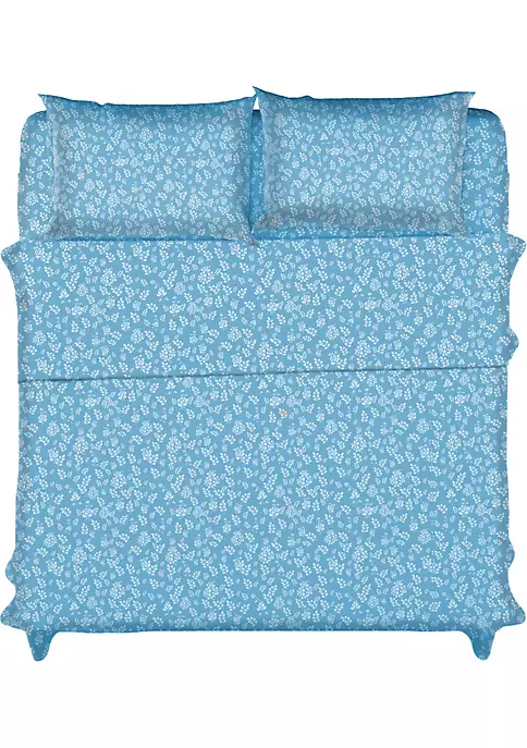 Lux Décor Collection Floral Design 4 Piece Bed Sheet Set 4 Lux Décor Collection Floral Design 4 Piece Bed Sheet Set - Image 2