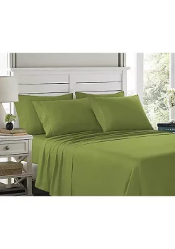 Lux Décor Collection 6-PIECE 1800 SERIES SHEETS SET