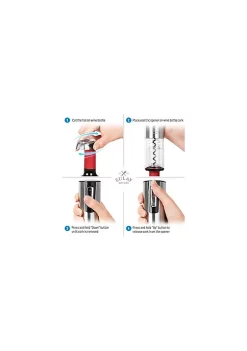 Zulay Kitchen Zulay Electric Wine Bottle Opener With Charging Base and Foil Cutter -Lux Décor Collection shop Belk 169
