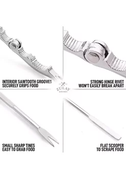 Zulay Kitchen Crab Crackers and Tools Set -Lux Décor Collection shop Belk 17