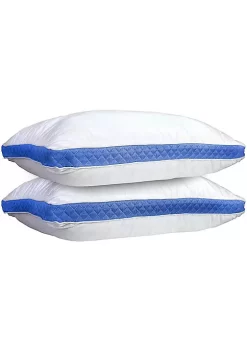 Lux Décor Collection Set of 2 Premium Gusseted Pillows