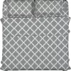 Lux Décor Collection 4-PIECE QUATREFOIL SHEET SET 1 Lux Décor Collection 4-PIECE QUATREFOIL SHEET SET -Lux Décor Collection shop Belk 1748