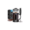 Zulay Kitchen French Press Coffee Pot and Milk Frother Set -Lux Décor Collection shop Belk 178
