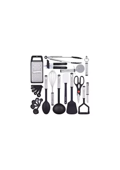 Lux Décor Collection shop 11 Zulay Kitchen Nylon Kitchen Utensils & Stainless Steel Cooking Utensils Set - 23 Piece