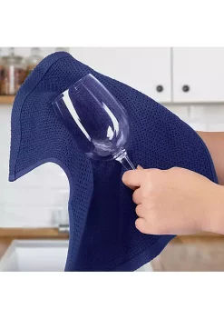 Zulay Kitchen Waffle Weave Kitchen Towels -Lux Décor Collection shop Belk 227