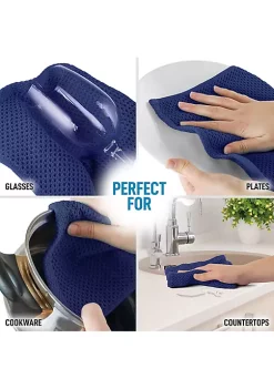 Zulay Kitchen Waffle Weave Kitchen Towels -Lux Décor Collection shop Belk 228