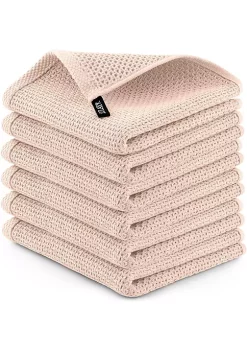 Zulay Kitchen Waffle Weave Kitchen Towels -Lux Décor Collection shop Belk 229