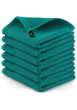 Zulay Kitchen Waffle Weave Kitchen Towels -Lux Décor Collection shop Belk 230