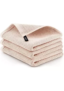 Zulay Kitchen Waffle Weave Kitchen Towels -Lux Décor Collection shop Belk 232