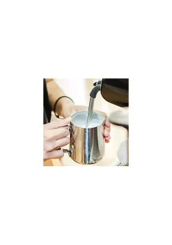Zulay Kitchen Stainless Steel Frothing Pitcher with Easy to Read Measurements -Lux Décor Collection shop Belk 235