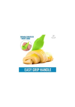 Zulay Kitchen Pastry Brush (Set of 4) - Assorted Heat Resistant Silicone Basting Brush Ideal For BBQ, Marinating, or Spreading Butter & Oil -Lux Décor Collection shop Belk 264