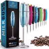 Zulay Kitchen Handheld Milk Frother with Stand -Lux Décor Collection shop Belk 367