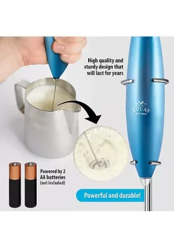 Zulay Kitchen Handheld Milk Frother with Stand -Lux Décor Collection shop Belk 370