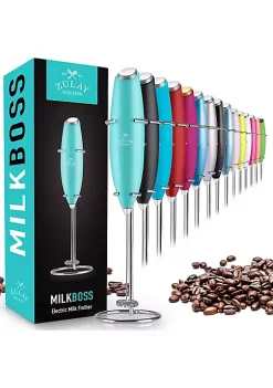 Zulay Kitchen Handheld Milk Frother with Stand -Lux Décor Collection shop Belk 372