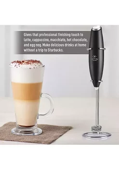 Zulay Kitchen Double Whisk Milk Frother With Stand -Lux Décor Collection shop Belk 38
