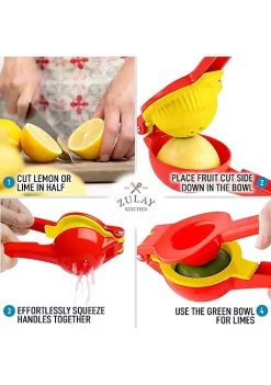 Zulay Kitchen Lemon Lime Squeezer -Lux Décor Collection shop Belk 430