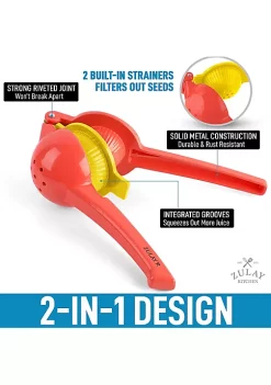 Zulay Kitchen Lemon Lime Squeezer -Lux Décor Collection shop Belk 433