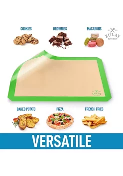 Zulay Kitchen Silicone Baking Mat Sheet -Lux Décor Collection shop Belk 456