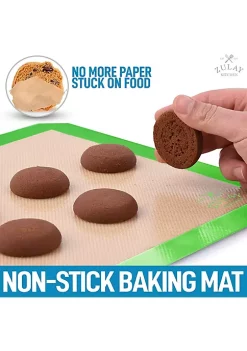 Zulay Kitchen Silicone Baking Mat Sheet -Lux Décor Collection shop Belk 458