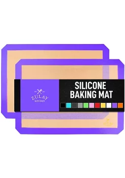 Zulay Kitchen Silicone Baking Mat Sheet -Lux Décor Collection shop Belk 459
