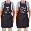Zulay Kitchen Funny Aprons for Men, Women & Couples