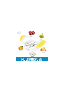 Zulay Kitchen Apple Corer and Slicer With 8 Sharp Blades -Lux Décor Collection shop Belk 489