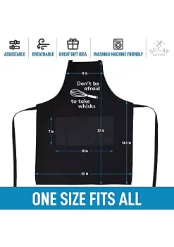 Zulay Kitchen Funny Aprons for Men, Women & Couples -Lux Décor Collection shop Belk 50